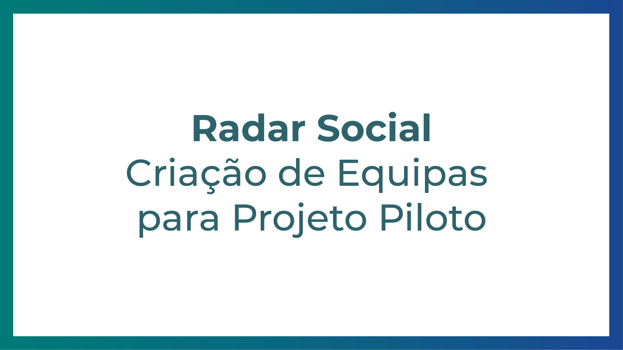 Radar Social