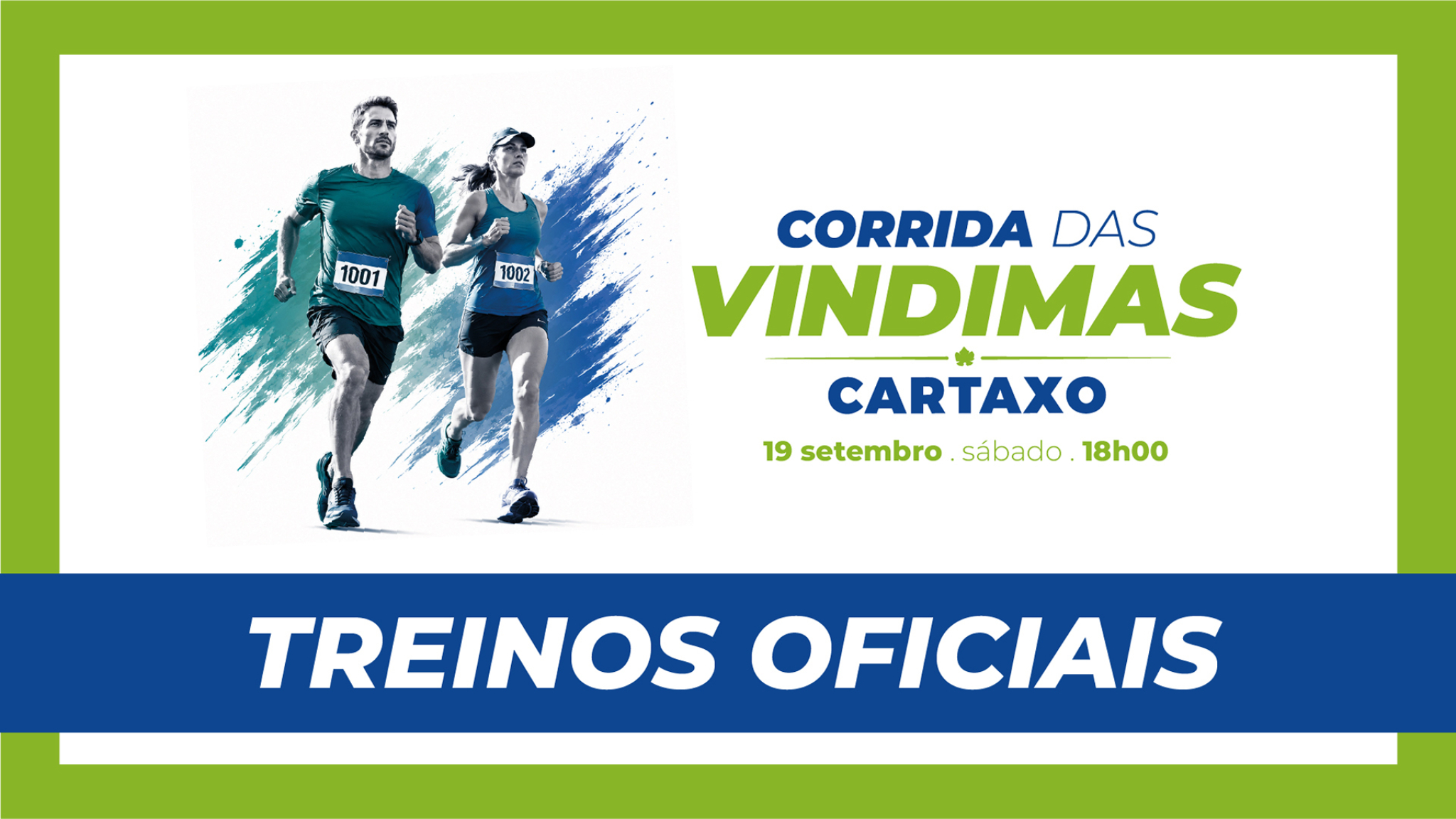 Treinos Oficiais para a IX Corrida das Vindimas