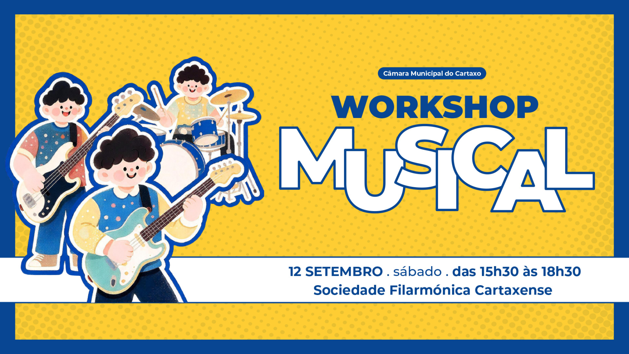 Inscrições Abertas para Workshop Musical