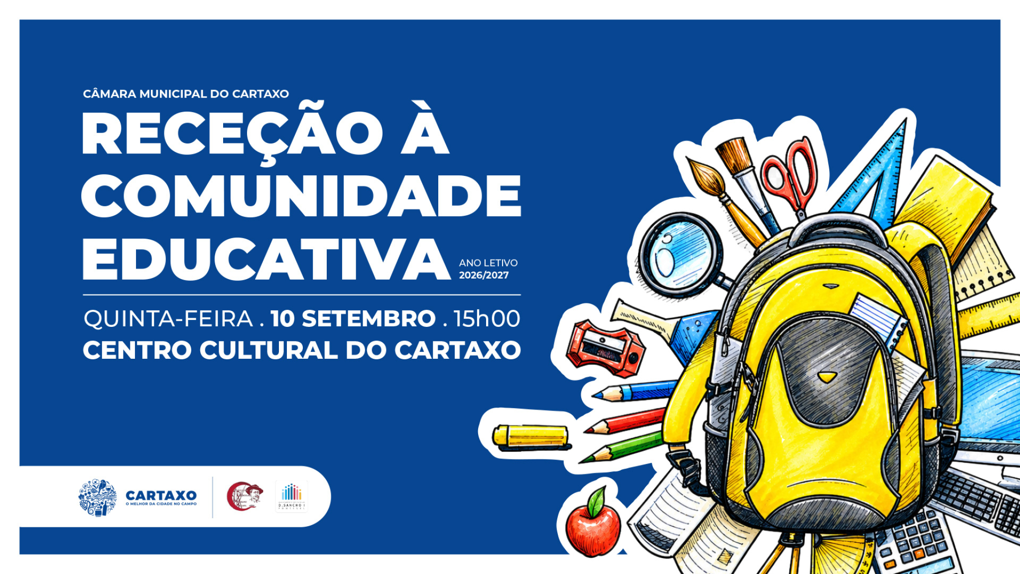 Receção à Comunidade Educativa - ano letivo 2026/2027