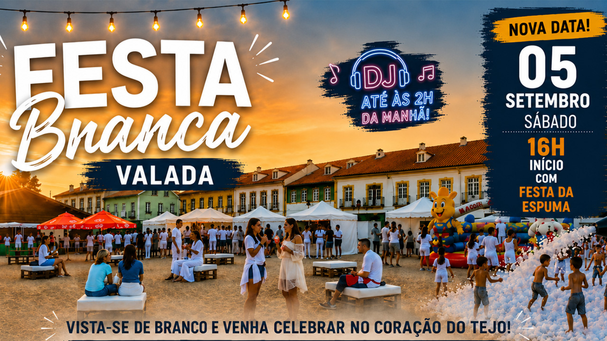 7.ª edição da Festa Branca - Valada