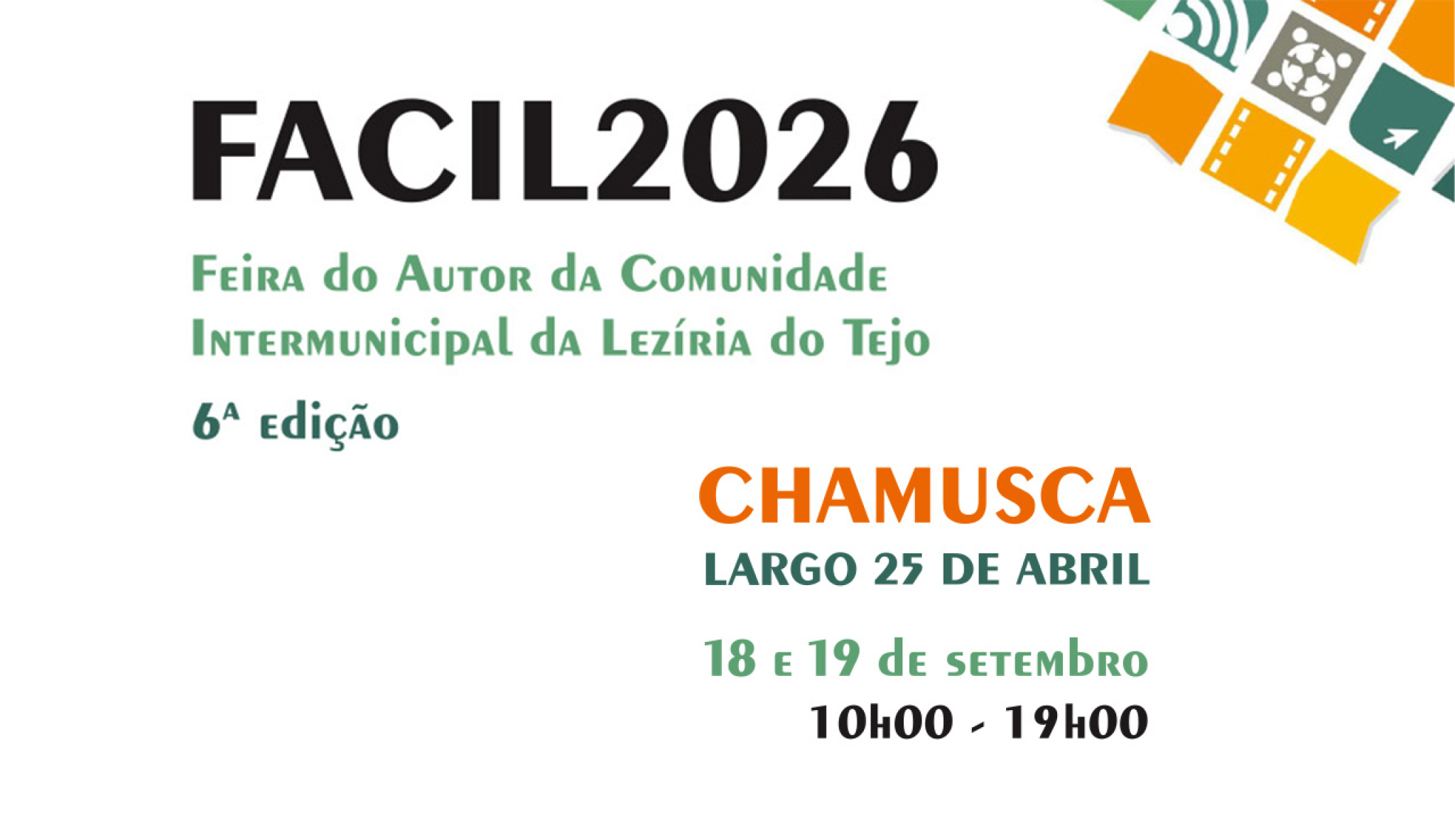 Chamusca recebe Feira do Autor da CIMLT 2026