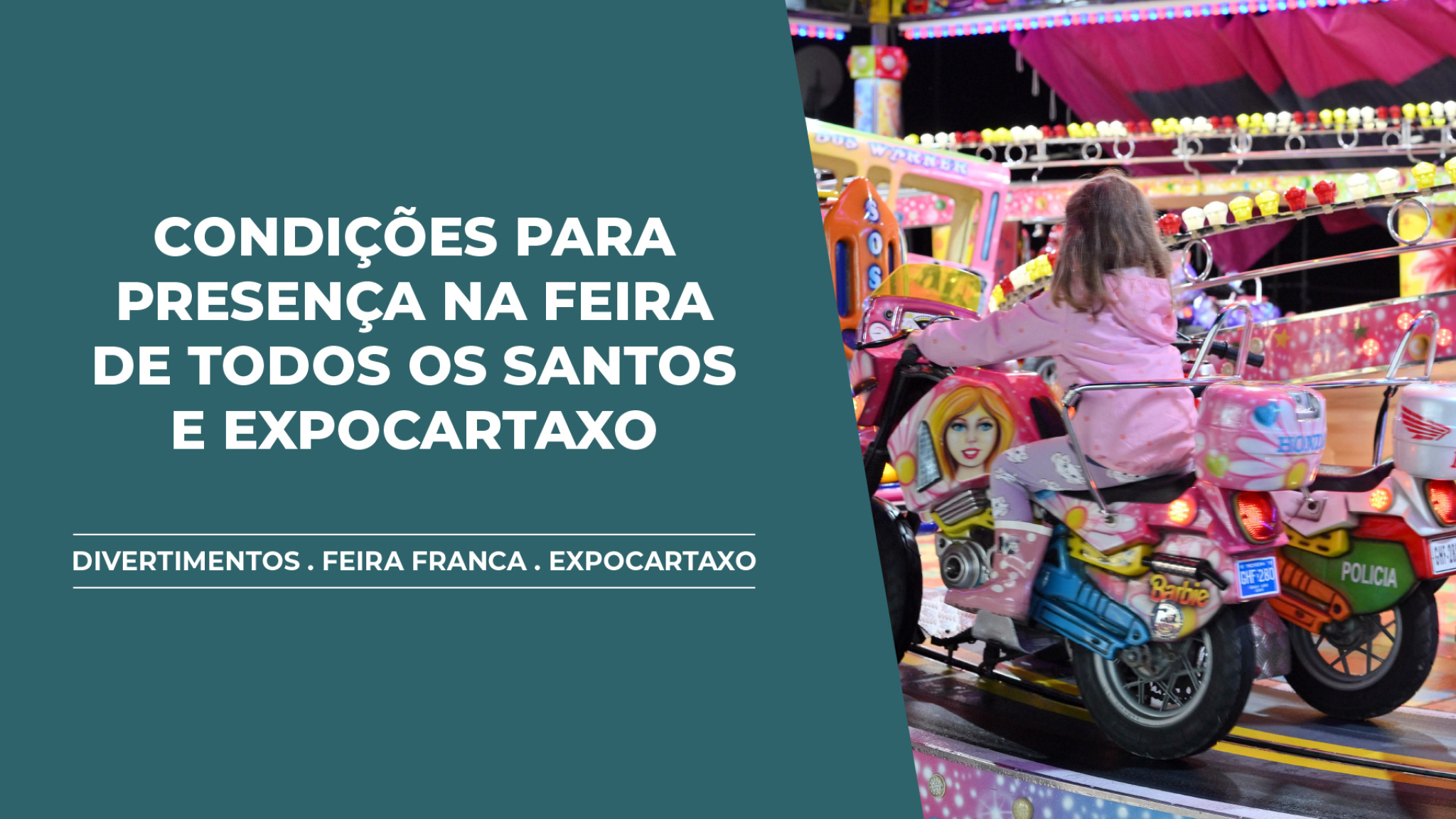 Condições para presença na Feira de Todos os Santos e Expocartaxo