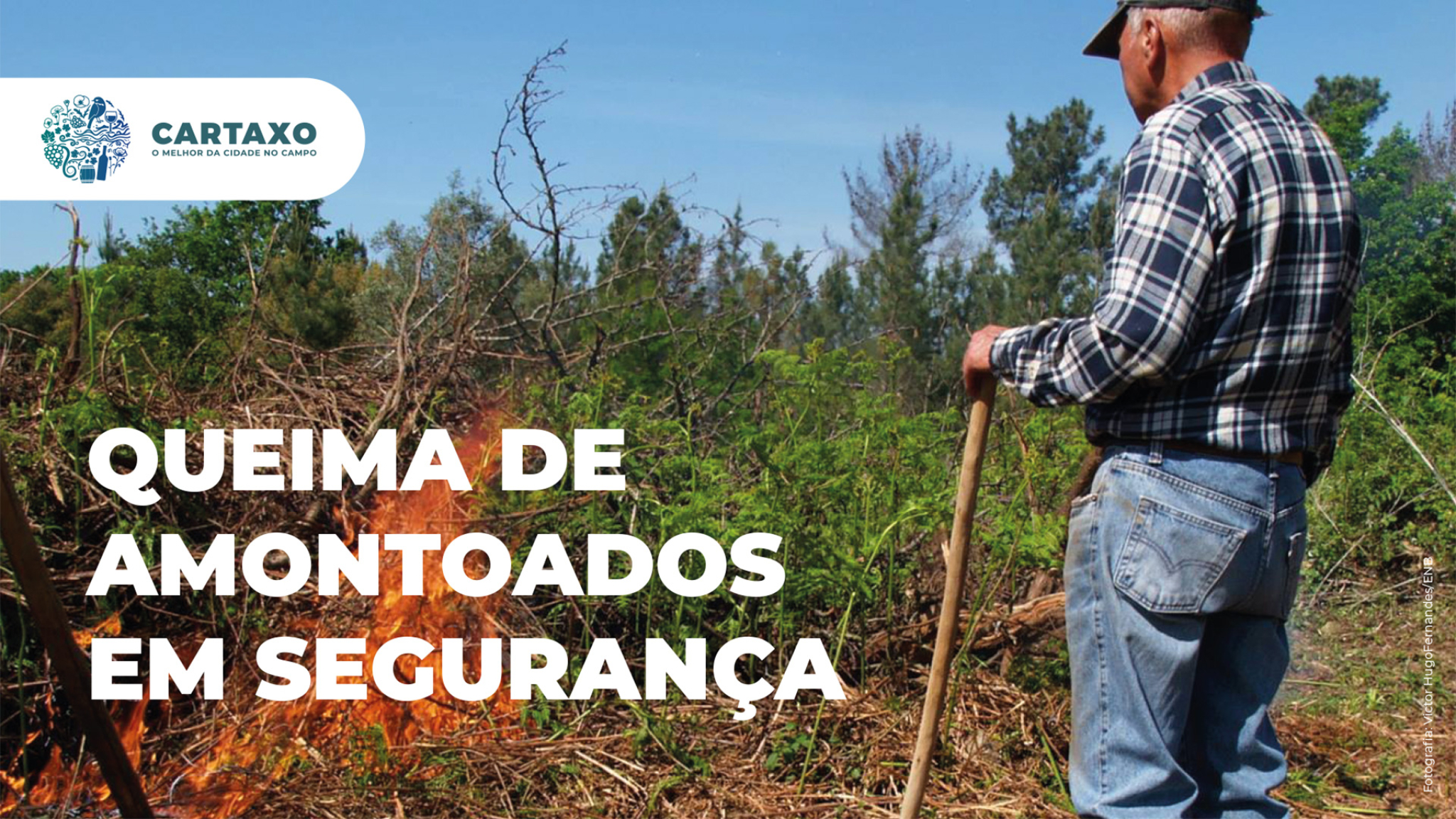 Queime os seus amontoados em segurança! 